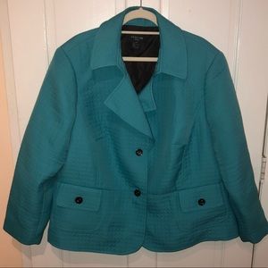 FOCUS 2000 Beautiful teal jacket!
